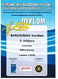 Zimowe Mistrzostwa Polski Junior&oacute;w Młodszych 15 lat - Gorz&oacute;w Wlkp.